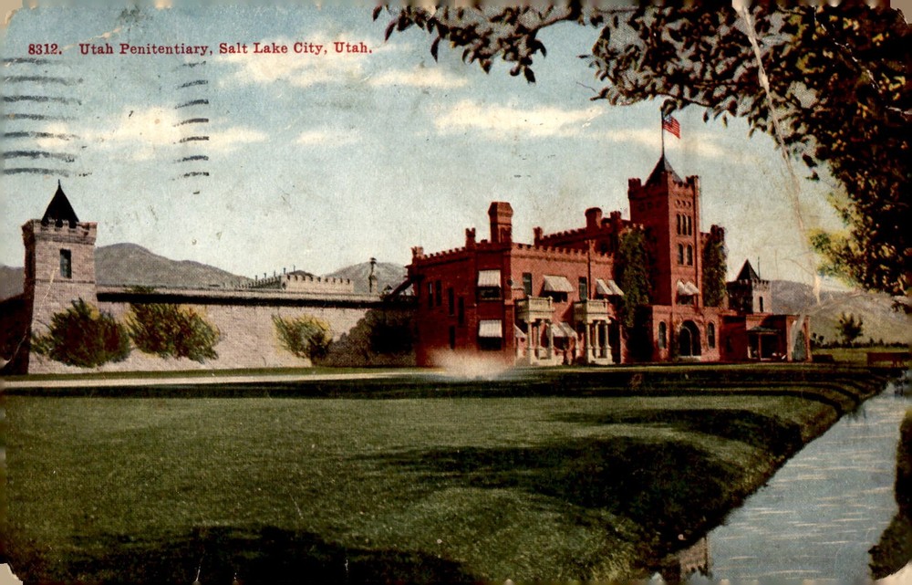 Utah Penitentiary, Salt Lake City, 1911 Postcard