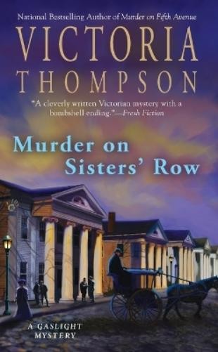 Victoria Thompson Murder on Sisters' Row (Paperback) Gaslight MysteryAnother great item from Rarewaves USA | Free delivery!