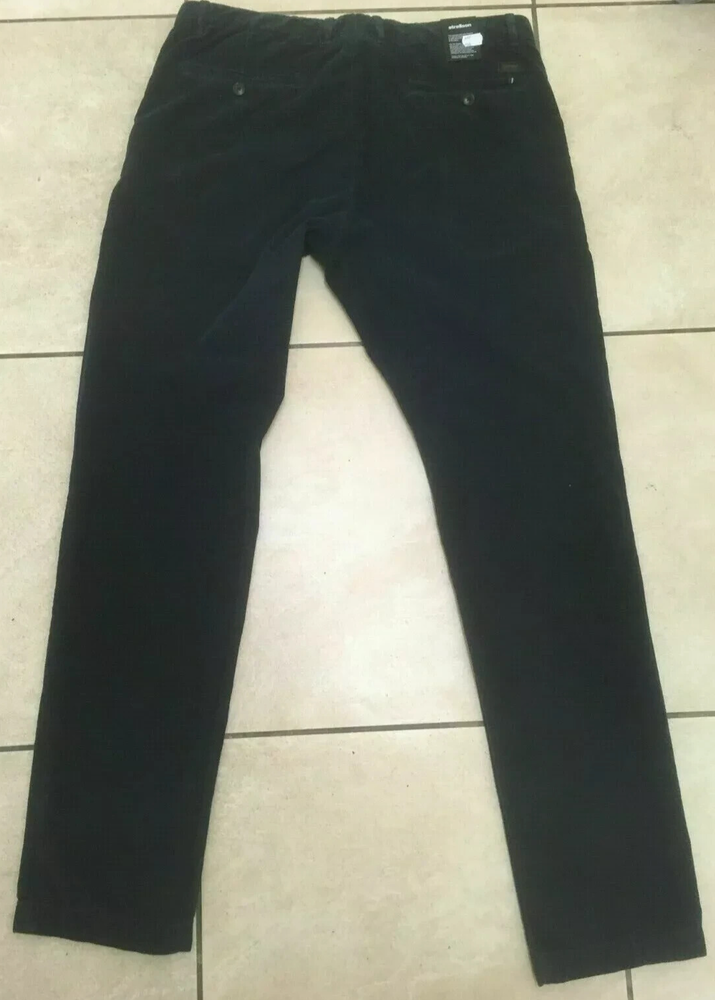 Strellson Velvet Corduroy Trousers Rypton Cotton Pockets BNWT W36