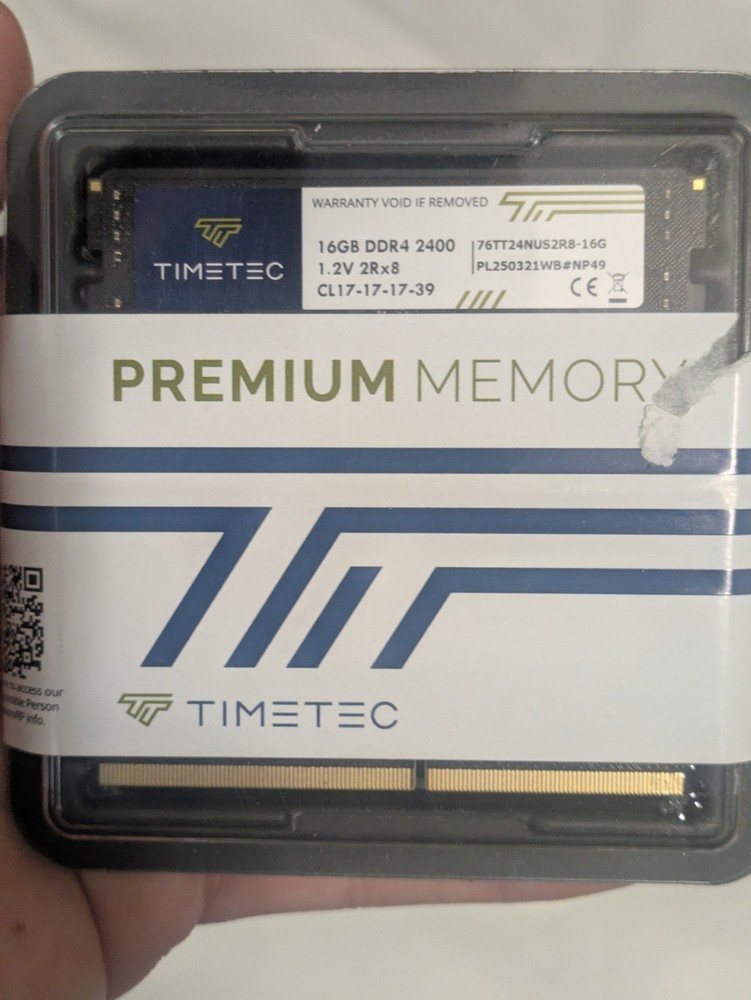 Timetec 32GB KIT(2x16GB) DDR4 2400MHz PC4-19200 Non-ECC Unbuffered 1.2V CL17