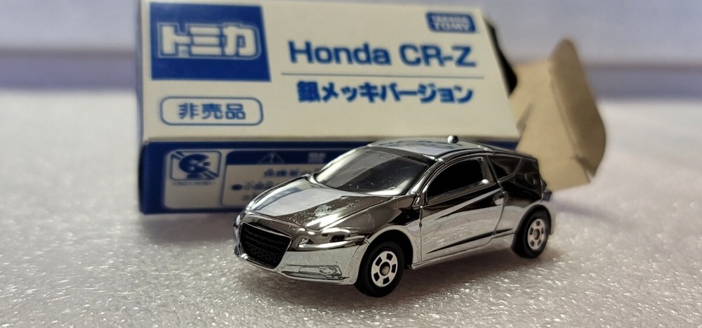 Takara Tomy Tomica Honda CR-Z Chrome Plated Mini Car Not For Sale