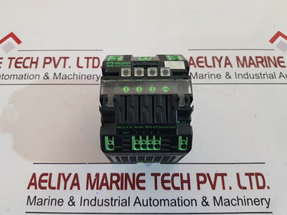 MURR ELEKTRONIK 9000-41034-0401000 Electronic Circuit Breaker 24V Max 10A