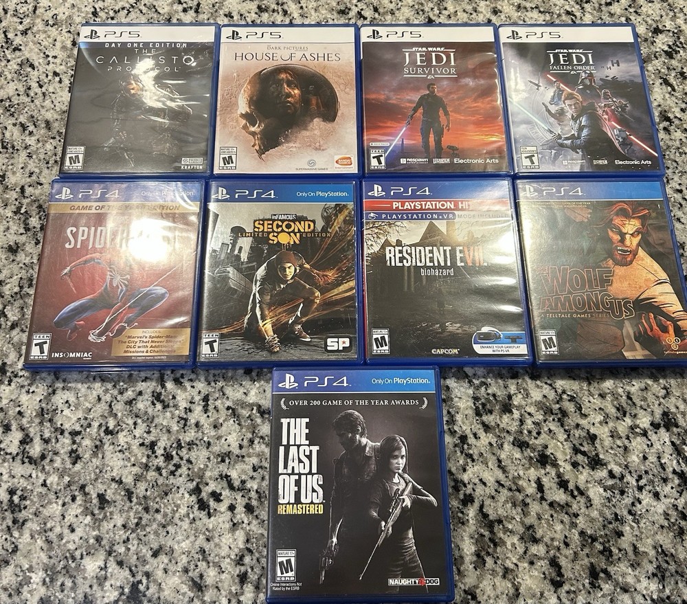 PlayStation 4 & PlayStation 5 Game Lot
