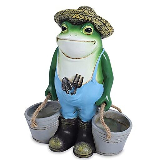 Frog Garden Decor, Frogs Garden Statue for Yard, Garden, Indoor Outdoor