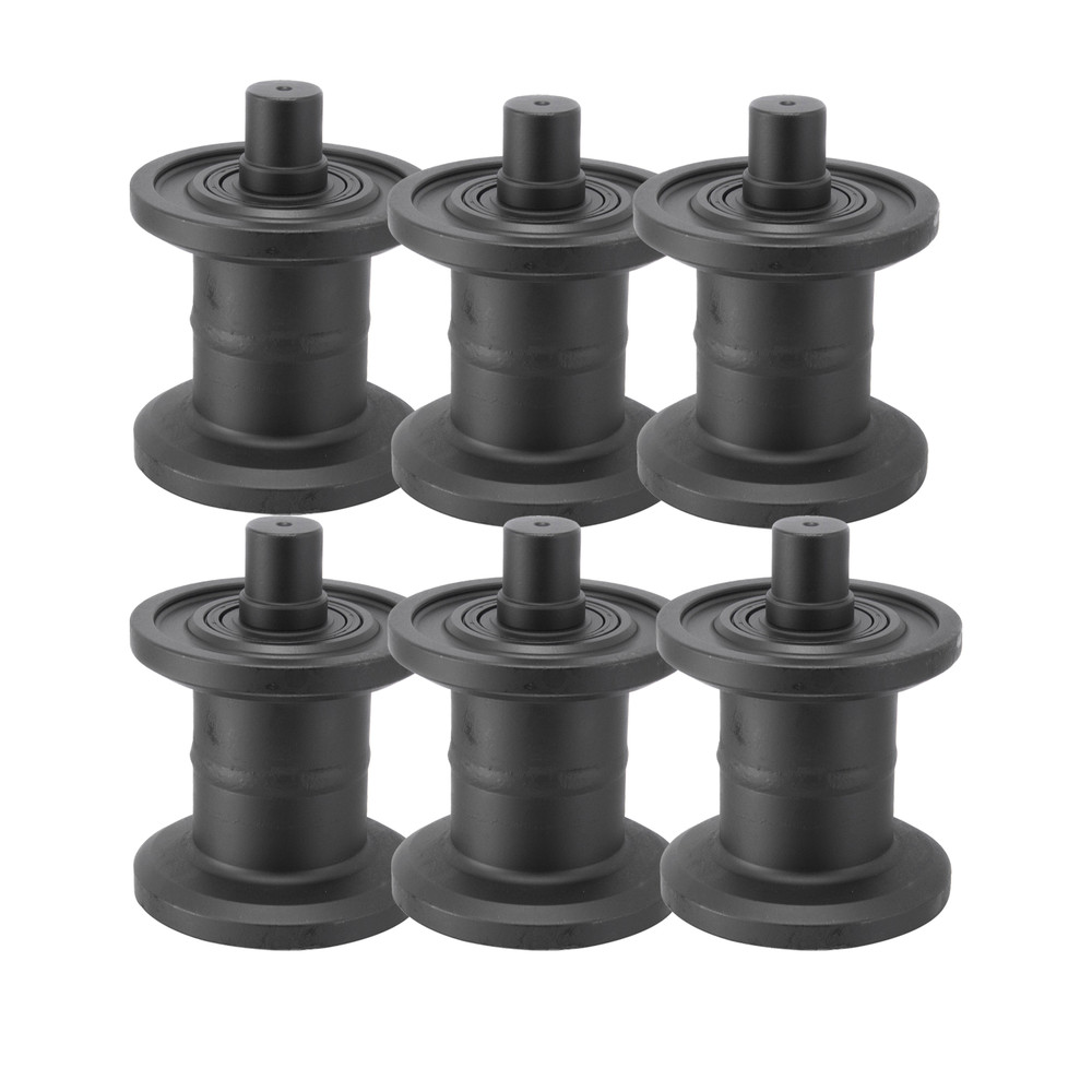 6Pcs Heavy Duty Top Roller For Komatsu Excavator PC25 PC30-7 PC40T-7 20T3000060.