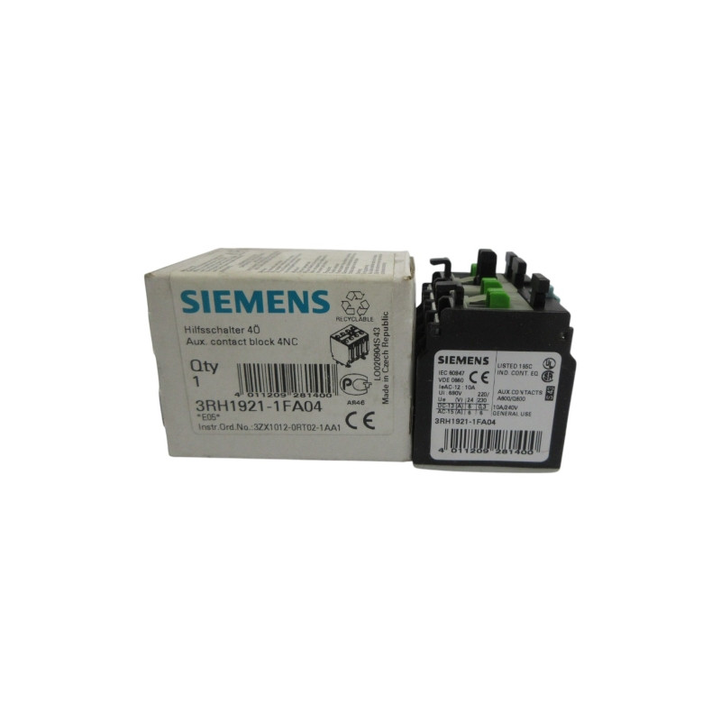 Siemens 3Rh1921-1Fa04 Nsmp