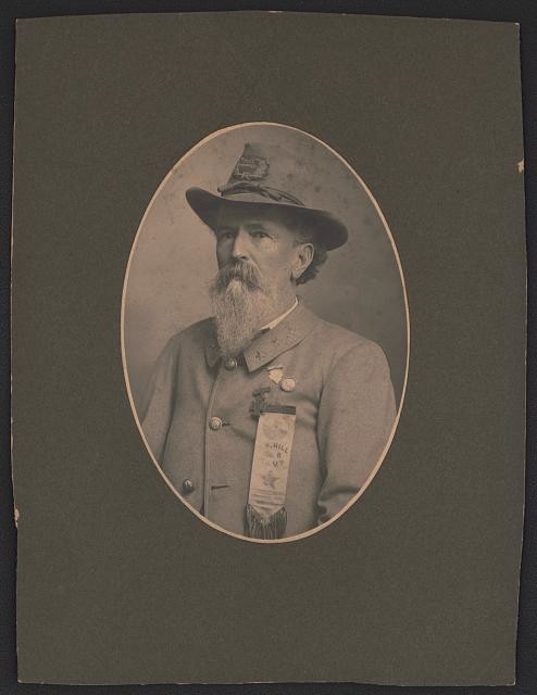 Unidentified Confederate veteran, past commander of United Confederate Veterans