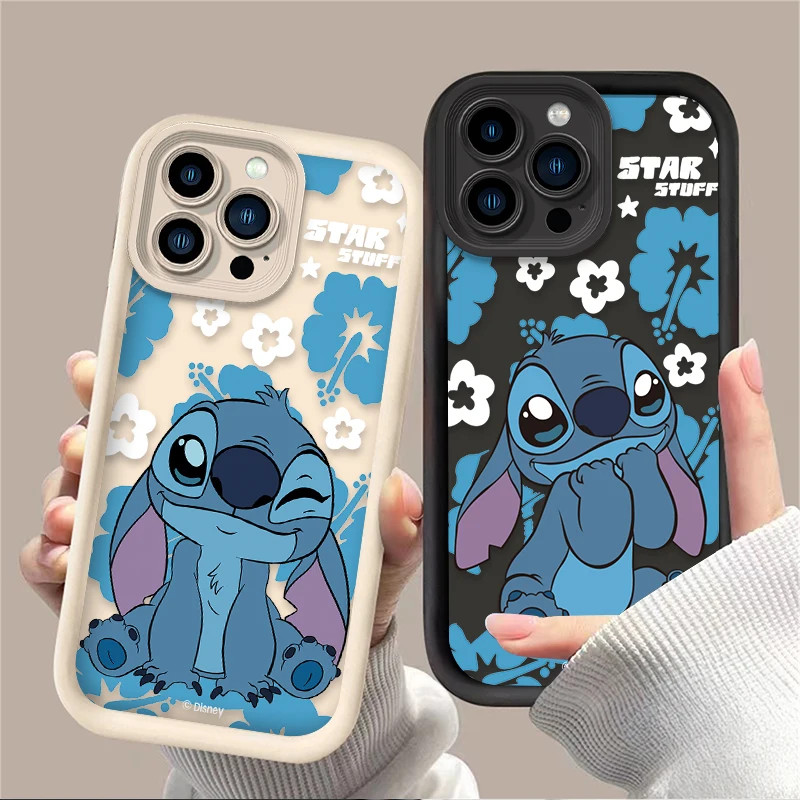 Cartoon Stitch Shockproof Phone Case for iPhone 17 PRO MAX 16 15 14 13 12 11 X