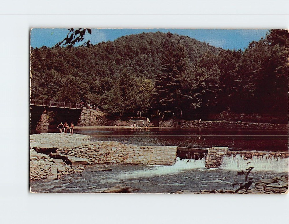 Postcard Worlds End State Park Forksville Pennsylvania USA