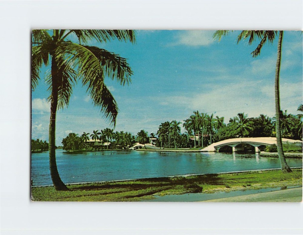 Postcard Bridges & Waterways of Fort Lauderdale Florida USA