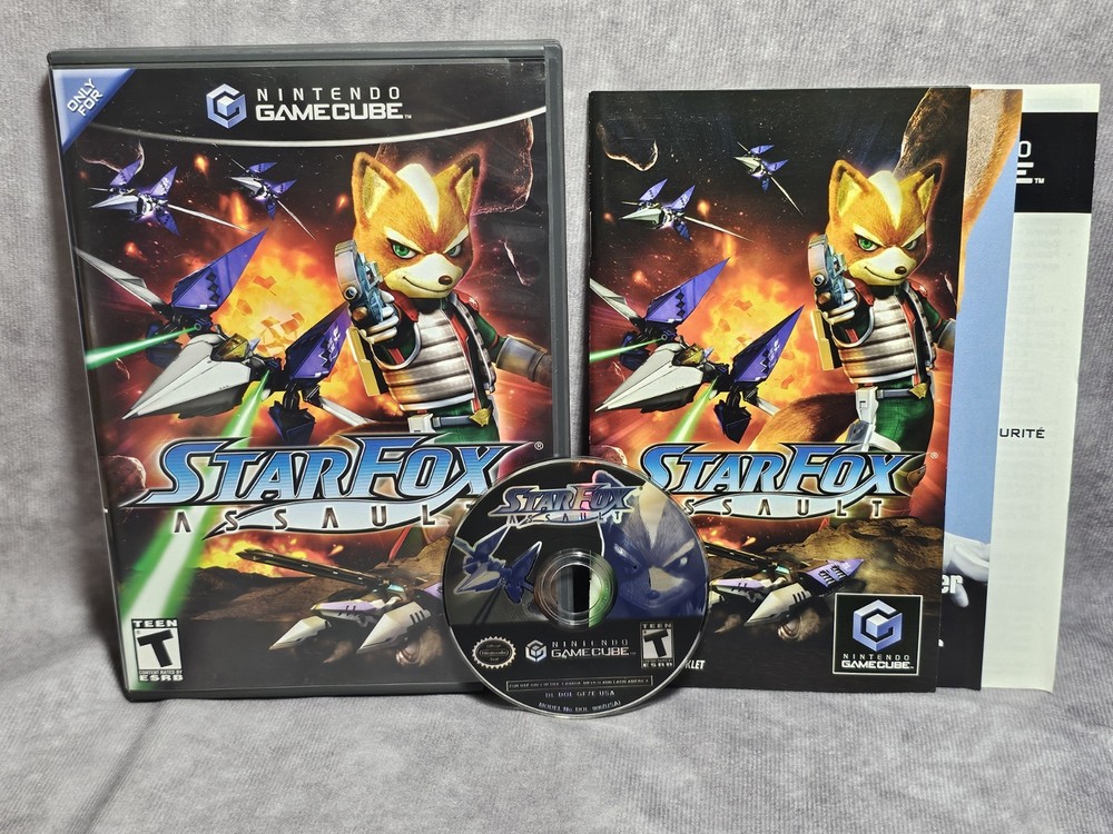 Star Fox: Assault (Nintendo GameCube, 2005) CIB Complete W Manual. Fast 🚢