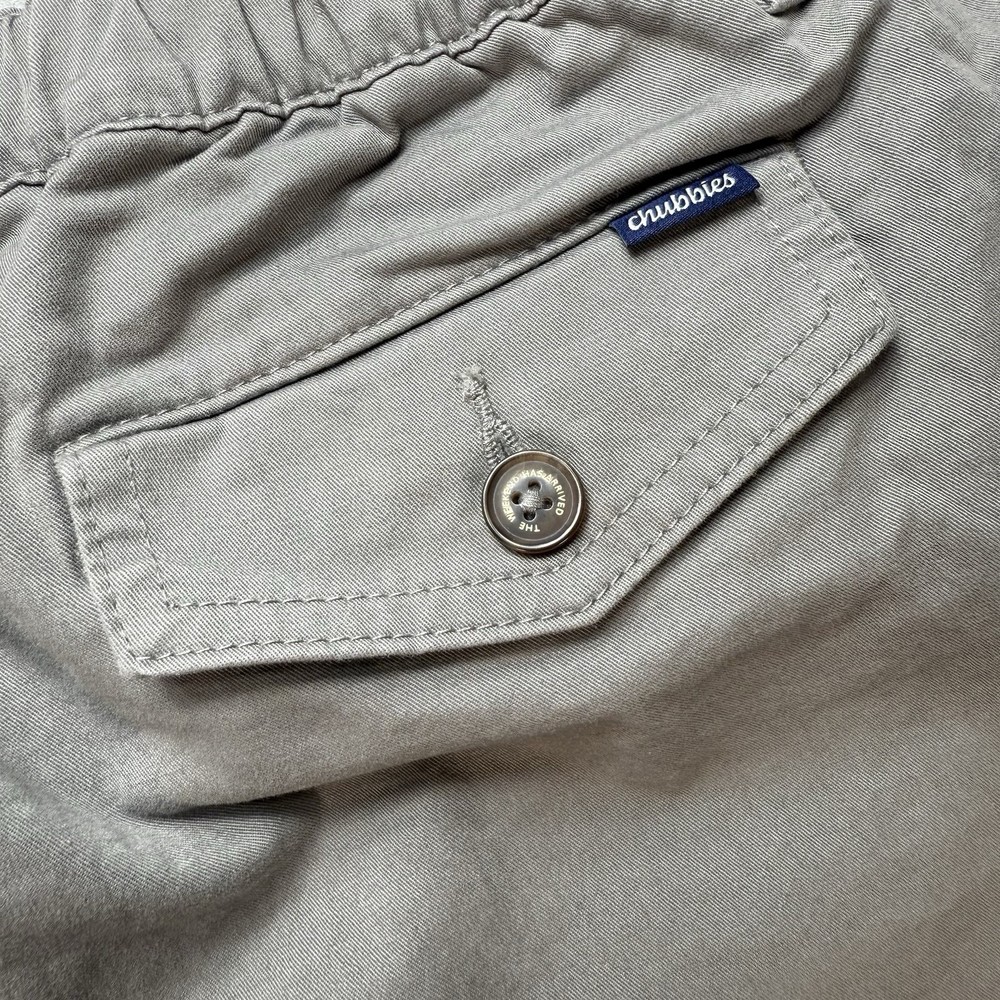 Chubbies Shorts Mens Size XL Grey Regular Fit 7