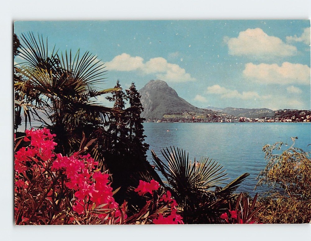 Postcard Monte San Salvatore Switzerland