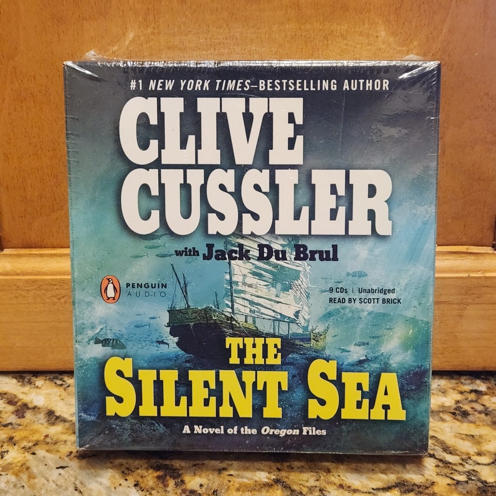 The Silent Sea-Audiobook- A Novel of The Oregon Files-by Clive Cussler (9 CDs)