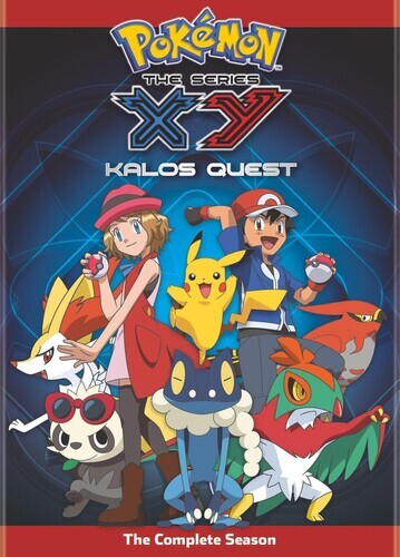Pokemon the Series: XY Kalos Quest-The Complete Season (DVD) New Sealed