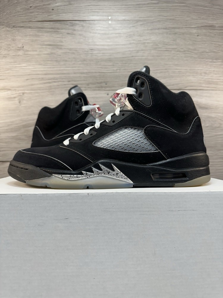 Air Jordan 5 Retro OG Black Metallic Reimagined - Size 8.5