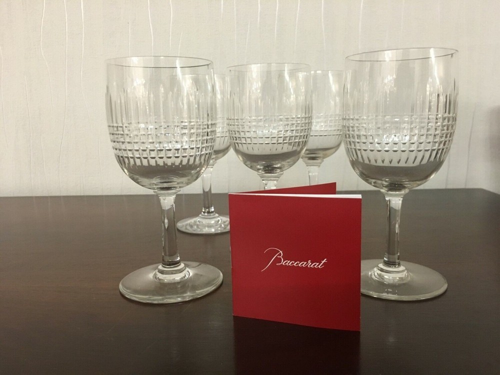 61 Water Glasses Model Nancy In Baccarat Crystal /Price Per Unit