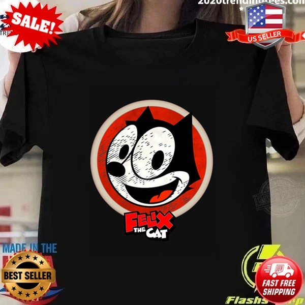 NEW Felix The Cat Close Up Classic T-Shirt | S-5XL