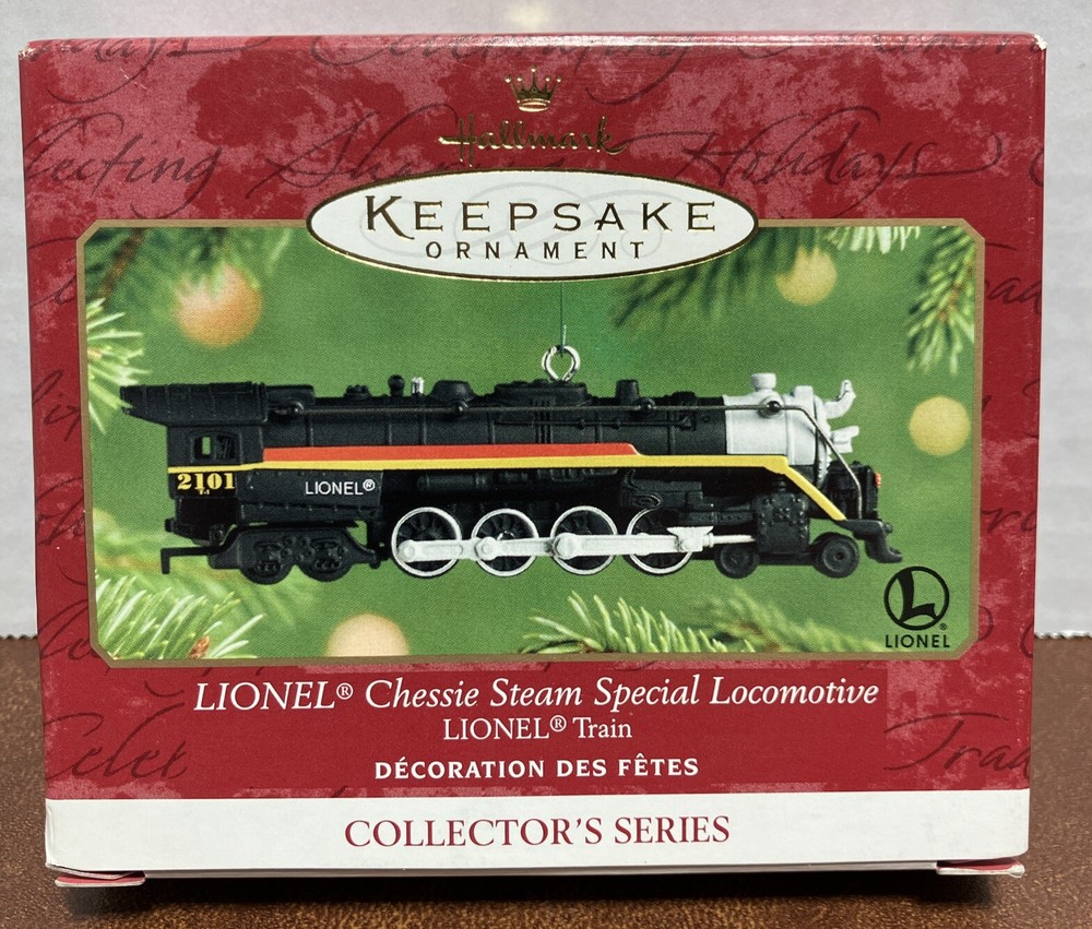 HALLMARK Keepsake Ornament LIONEL TRAINS Chessie Steam Special Locomotive #6