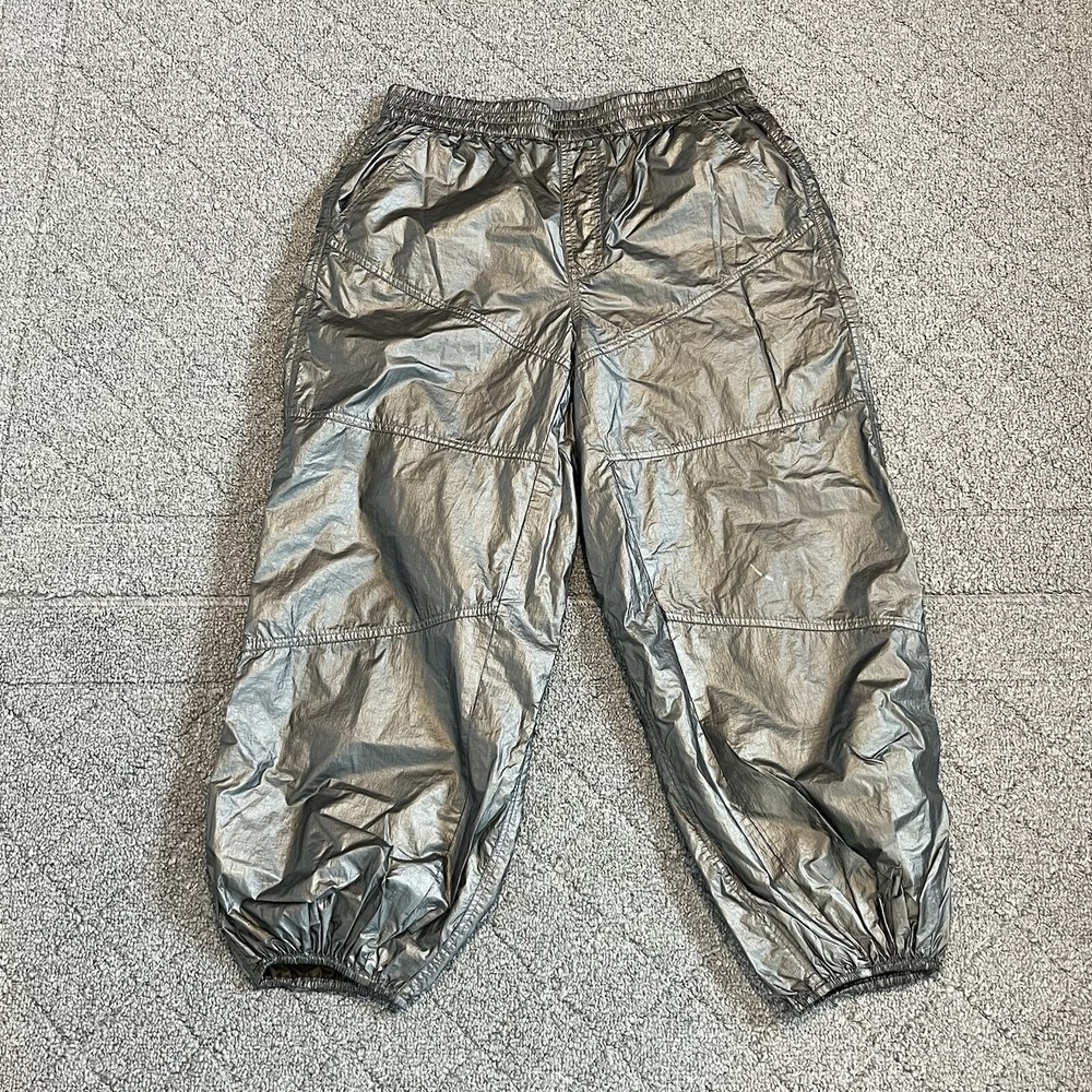 Free People Movement Parachute Jogger Pants Womens Small Gray Nylon with Pockets