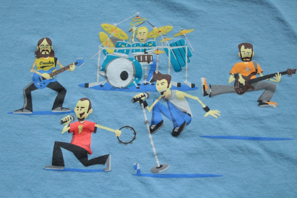 311 Tour Shirt Concert Cartoon T-Shirt XL