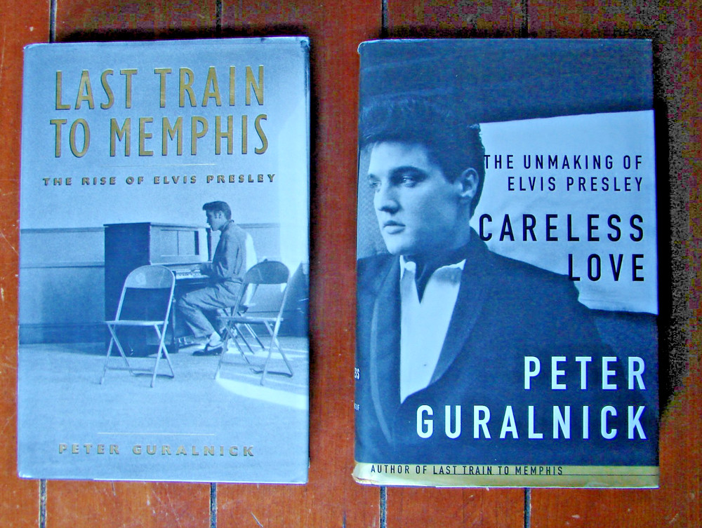 2 HC Last Train To Memphis & Careless Love Peter Guralnick 1st  editions Elvis