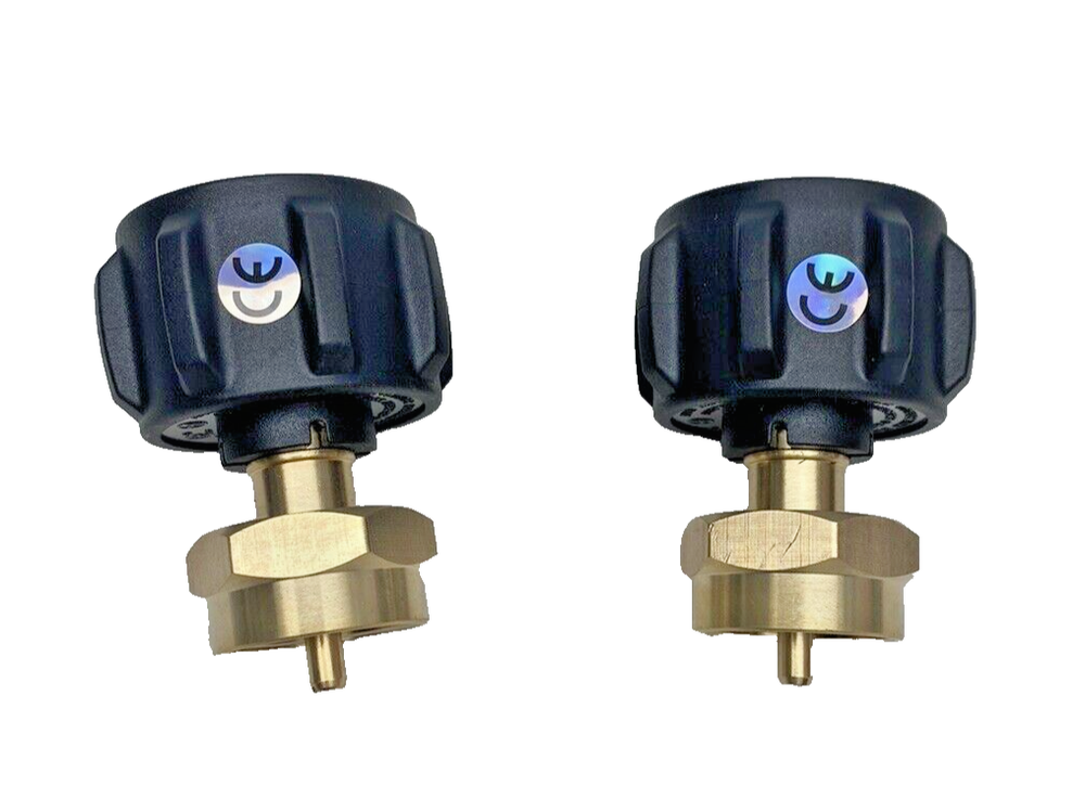 Lot Of 2, ANSI Z2181-CSA6.25, Cylinder Connection Device Adapter For LP-Gas