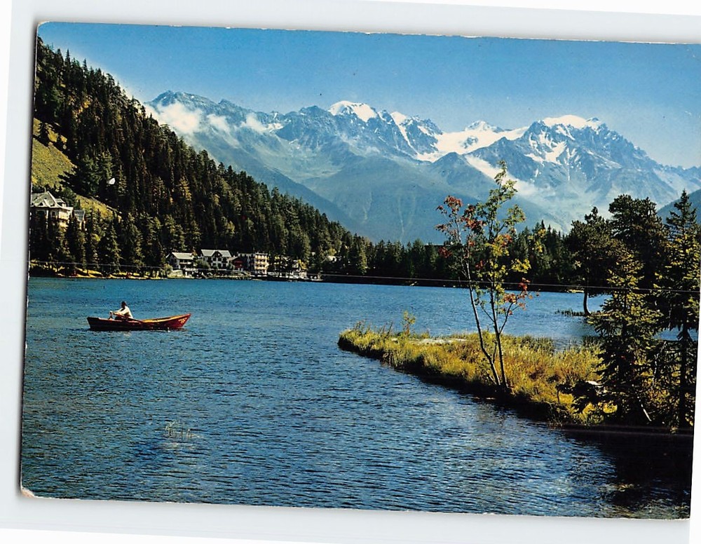 Postcard Lac de Champex Valais Switzerland