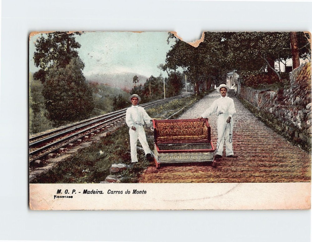 Postcard Carro do Monte Madeira Portugal