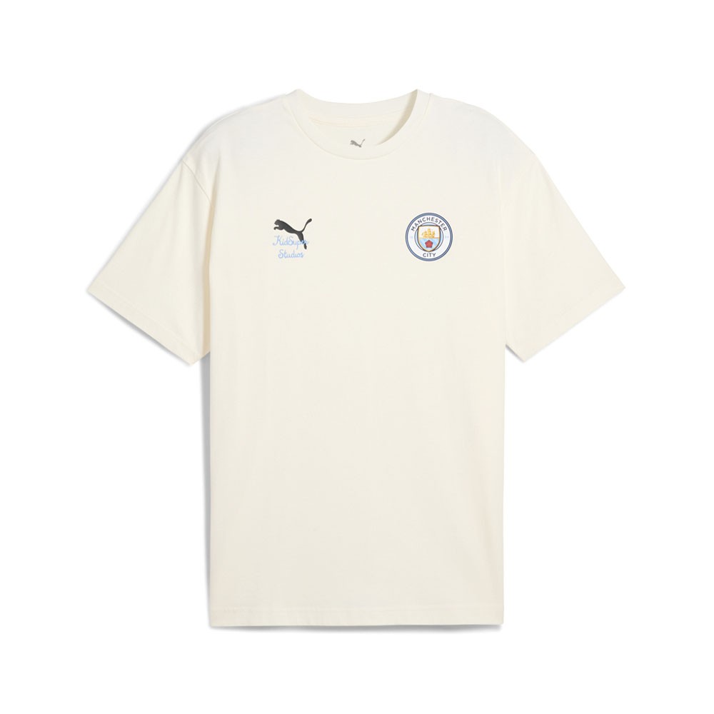PUMA  X Kidsuper Manchester City F.C. Graphic Crew Neck Short Sleeve T-Shirt Men