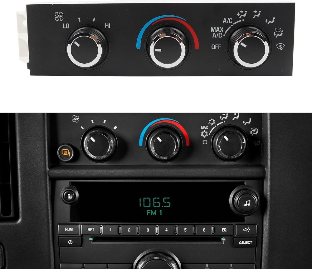 599-217 A/C Heater Climate Control Module Panel Compatible