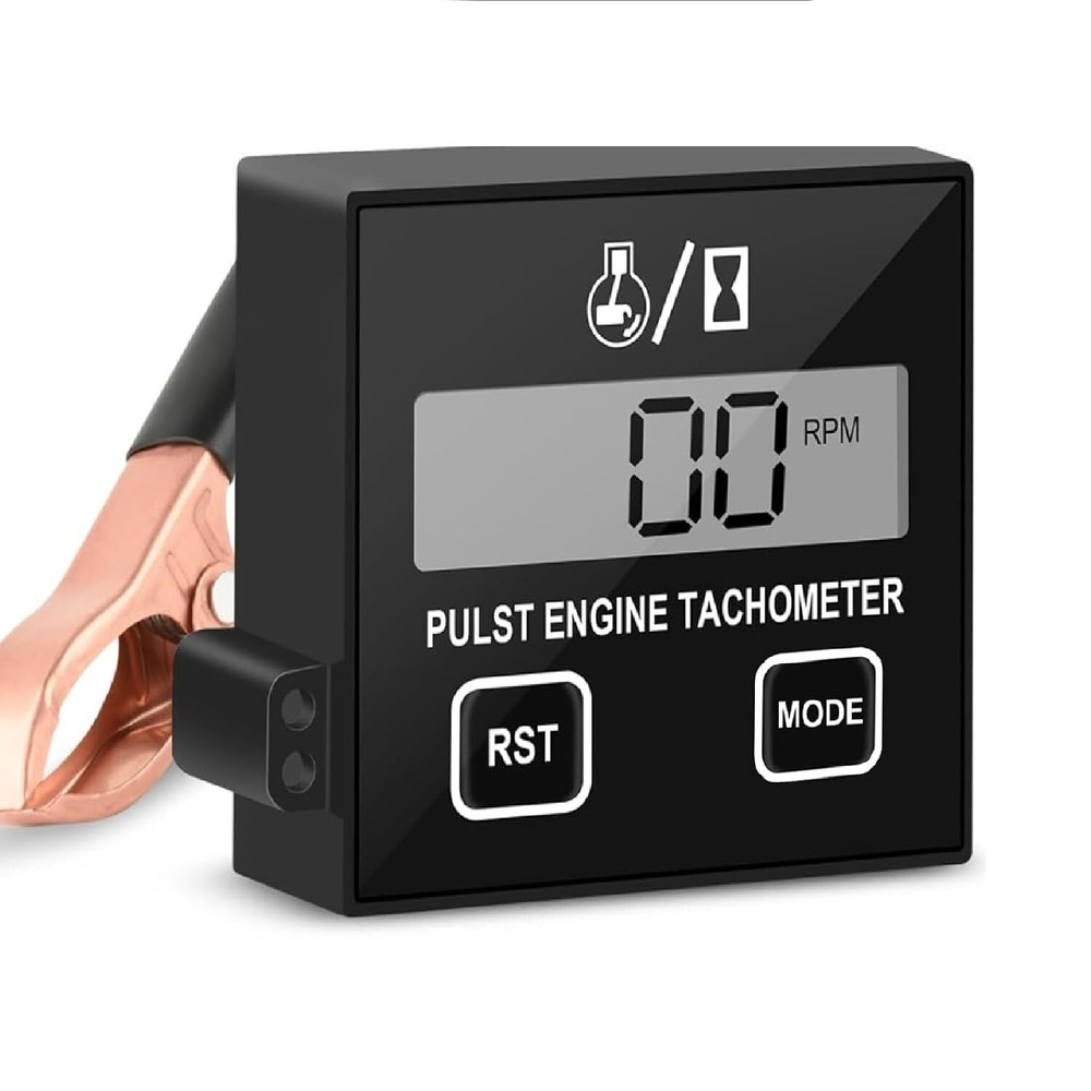 Chainsaw Tachometer, Small Engine Digital Inductive RPM Tool Fit for Chainsaw...