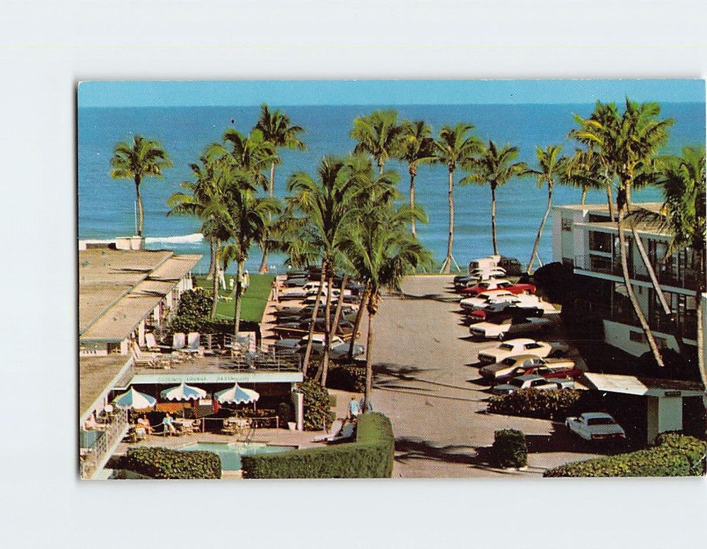 Postcard Holiday Inn Palm Beach Florida USA
