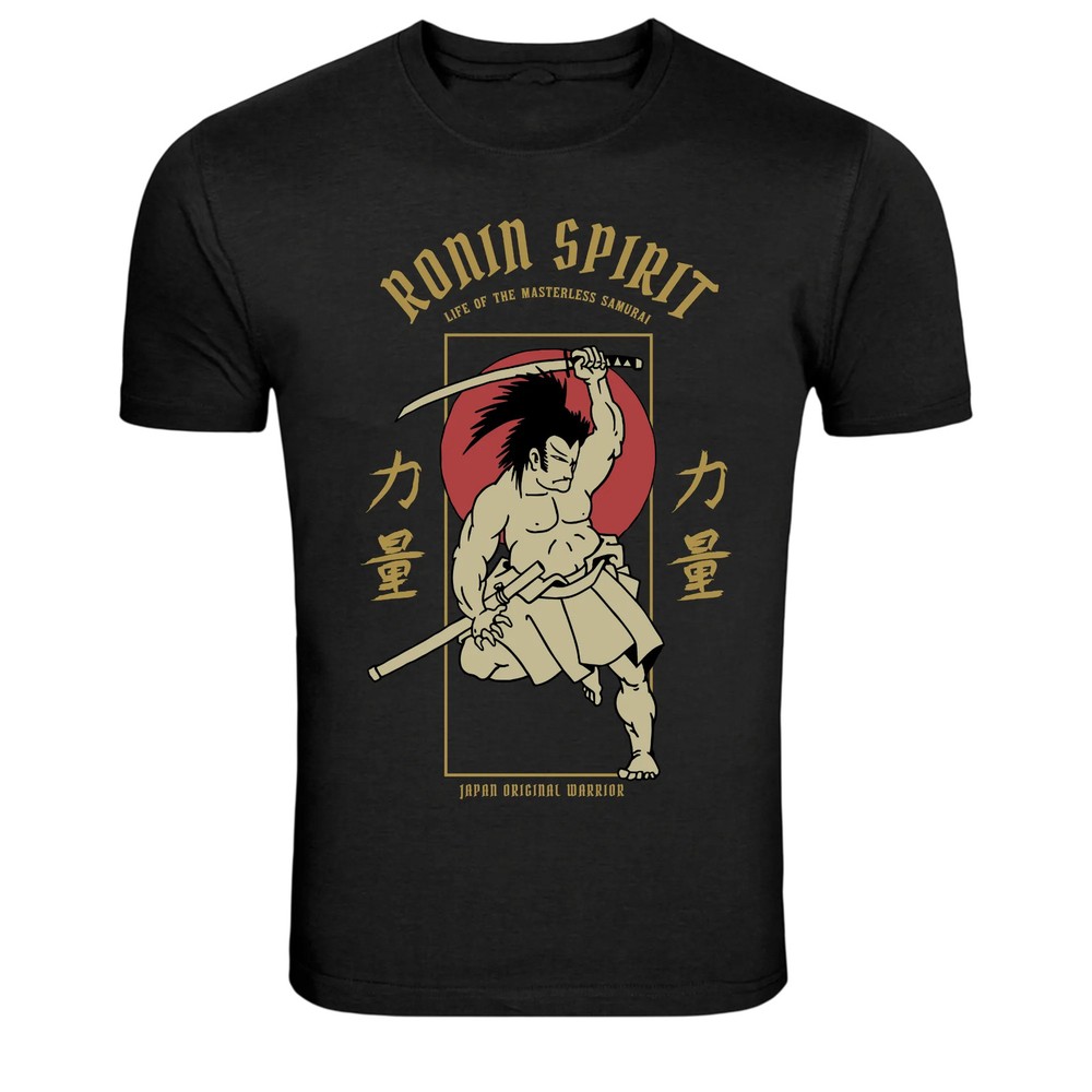 Ronin Samurai Warrior Japanese Vintage Graphic T-Shirt