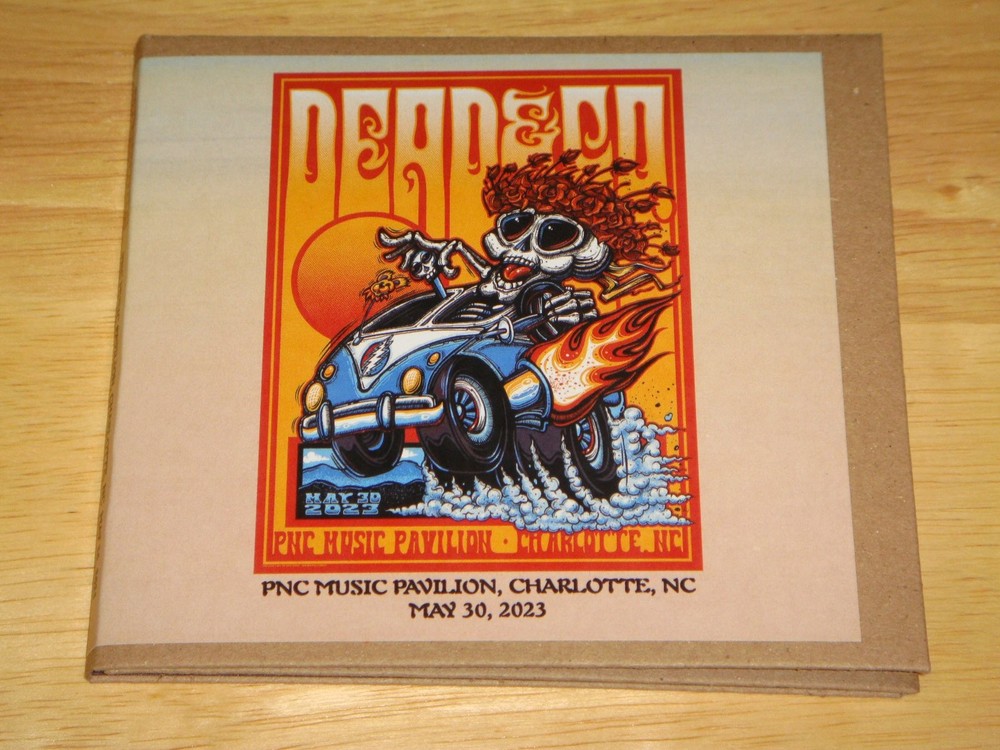 DEAD & COMPANY Live The Final Tour 5/30/2023 CHARLOTTE NC grateful dead 3CD New