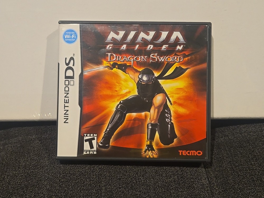 Ninja Gaiden: Dragon Sword - Nintendo DS - Tested - Authentic And Clean Box