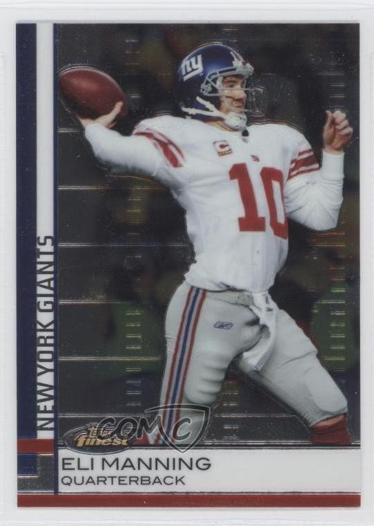 2009 Topps Finest Eli Manning #35 0a1Fulfilled by COMC - World’s largest consignment service