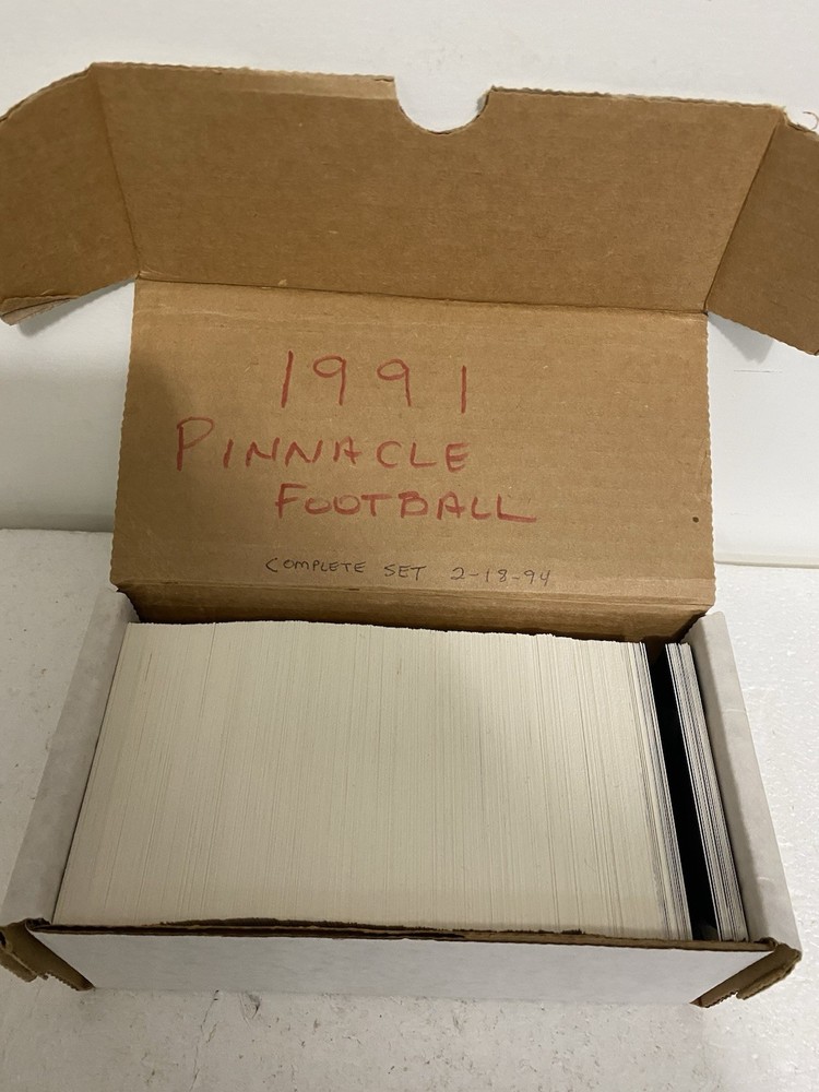 NFL 1991 Pinnacle Football Complete Mint Set 1-415 Free Shipping!