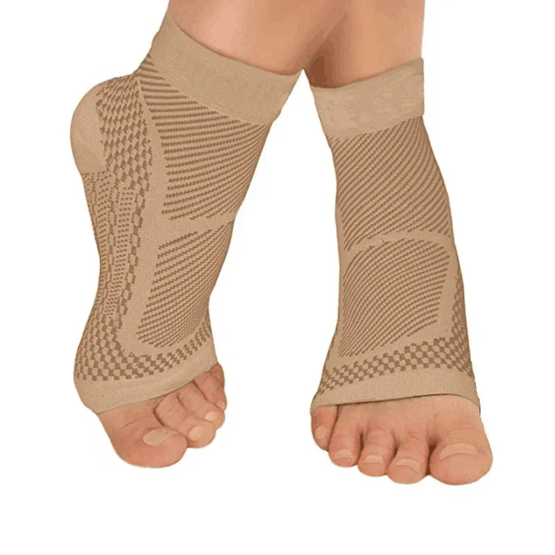 Sports Ankle Brace Compression Sleeve Plantar Fasciitis Sock for Achilles Tendon