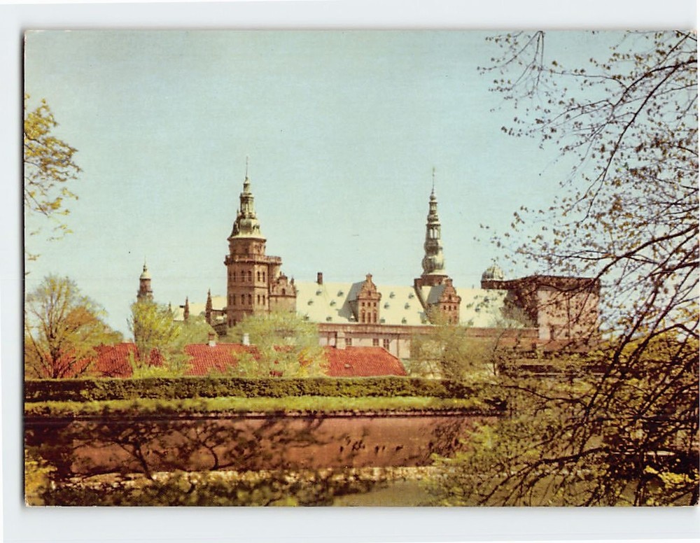 Postcard Kronborg Castle in Helsingør Denmark