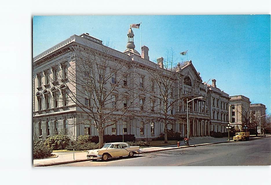 Postcard State Capitol Trenton New Jersey USA
