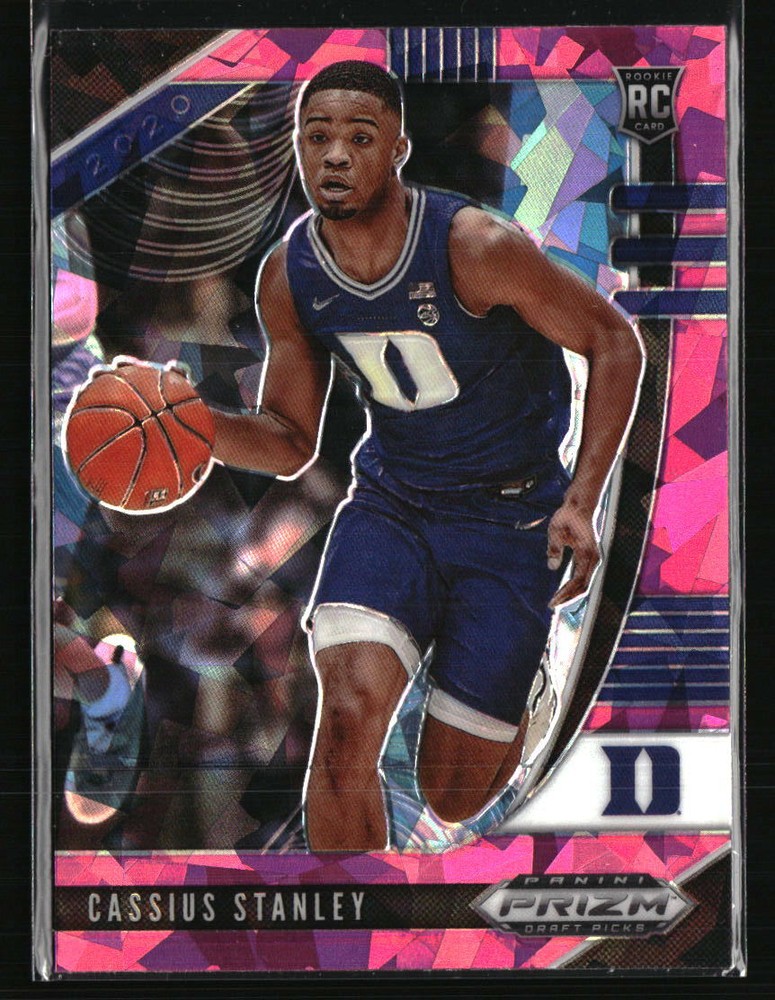 Cassius Stanley 2020 Panini Prizm Draft Picks Pink Ice #68  Basketball Card