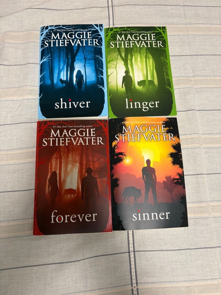 Gently Used Shiver Complete Paperback Book Series by Maggie Stiefvater