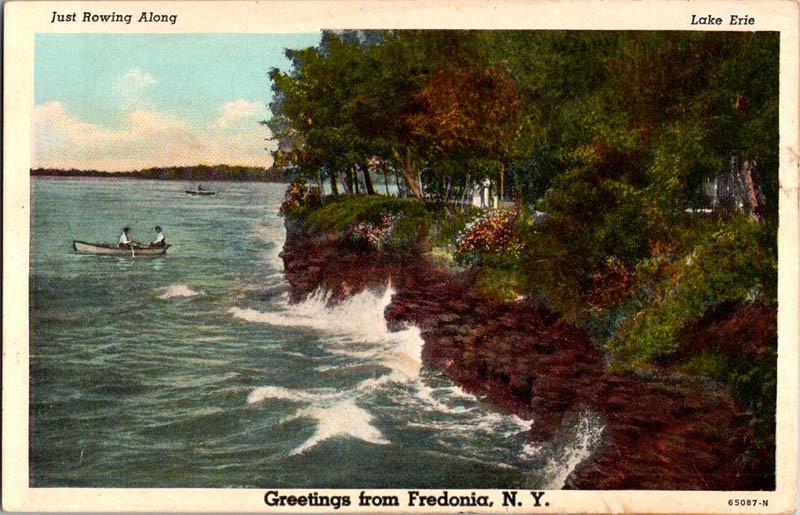 Fredonia New York NY : BOAT SCENE m/14 AV5459