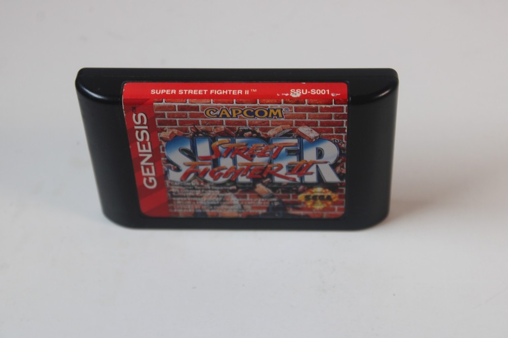 Super Street Fighter II (Sega Genesis, 1994) Authentic, game only, tested/works