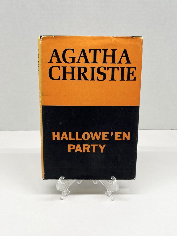Halloween Party agatha christie 1969 Book Club Edition Hard Cover w/DJ