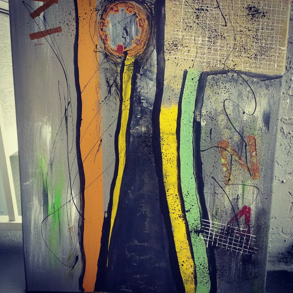 Abstract Art Painting Original-image