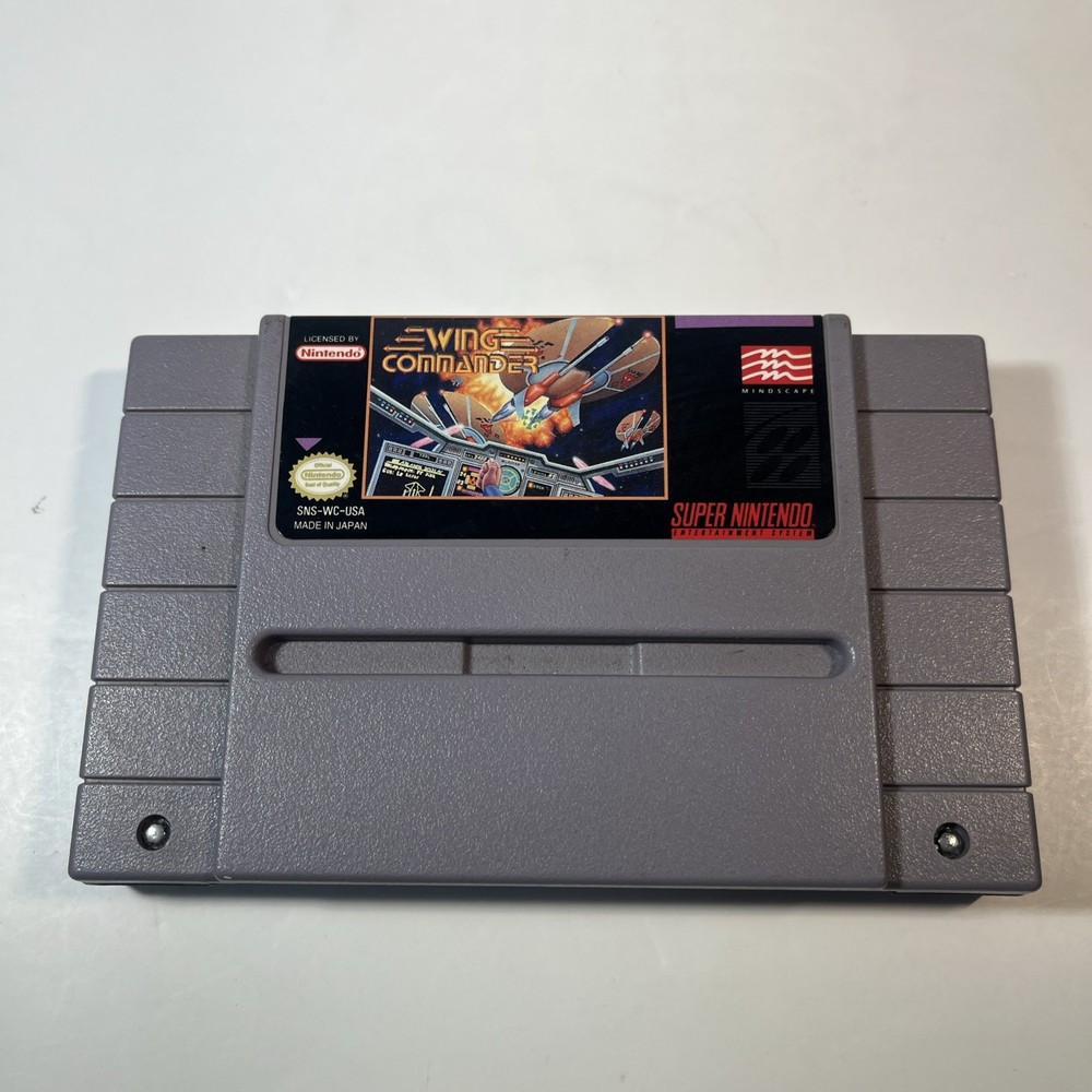 Wing Commander (Super Nintendo Entertainment System, 1992) SNES Cart Only Tested