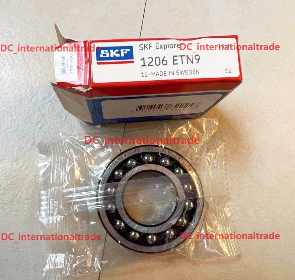 NEW SKF 1206 ETN9 self aligning ball bearing 1PCS #PA