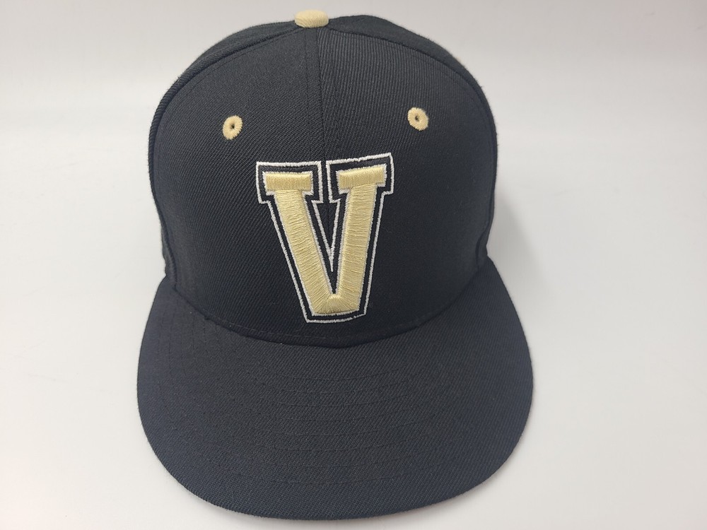 Vanderbilt Commodores New Era 59Fifty Fitted Wool NCAA Cap 7 1/2